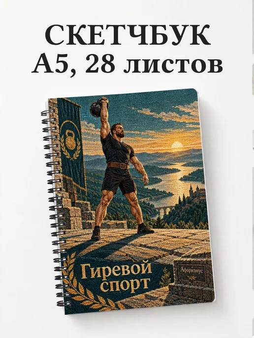 Скетчбук Гиревой спорт