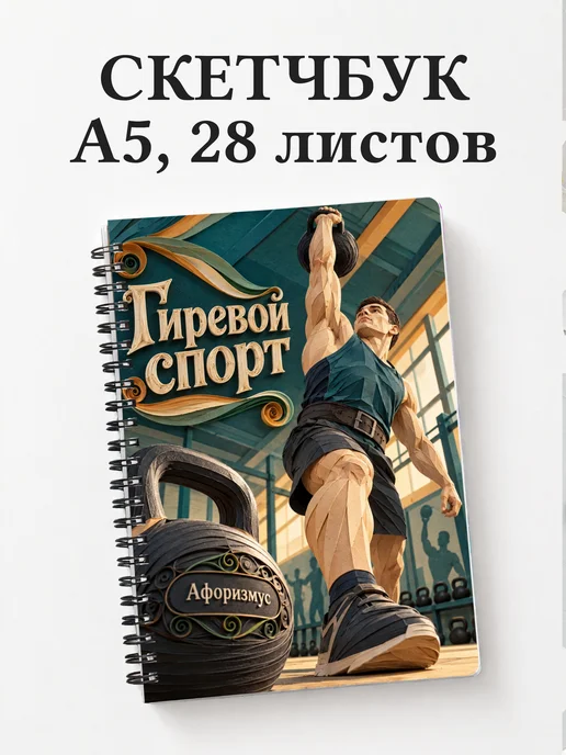 Скетчбук Гиревой спорт