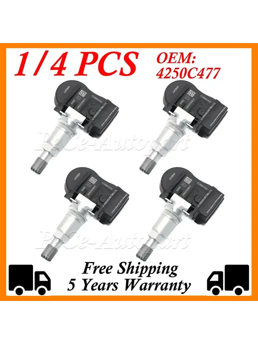 Нет бренда Датчик давления в шинах TPMS 4250C477 для MITSUBISHI ASX LAN, вариант, фото 2