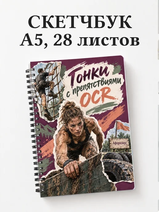 Скетчбук Гонки с препятствиями OCR