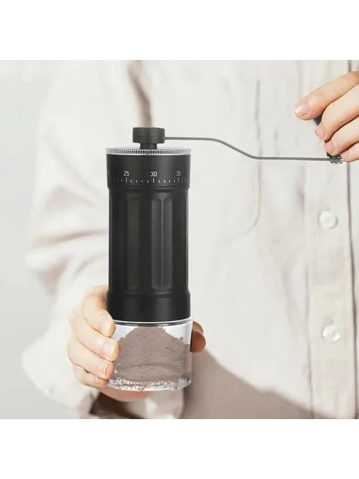 Нет бренда Ручная кофемолка ConicalBurr Coffee-A68X, вариант, фото 2