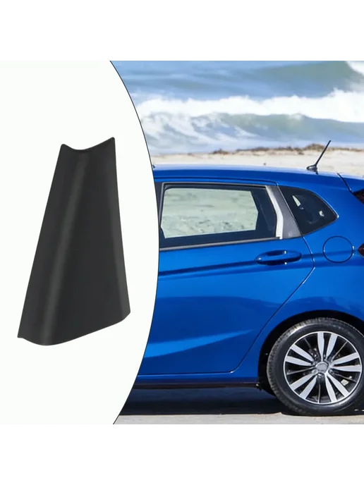 YOMTOVM Накладка на стойку двери Honda FIT JAZZ GK5 2015-2018, Rear, вариант, фото 2