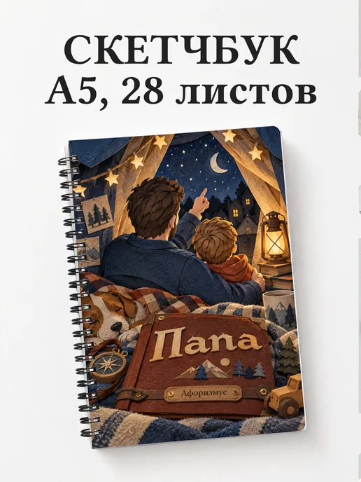 Скетчбук папы