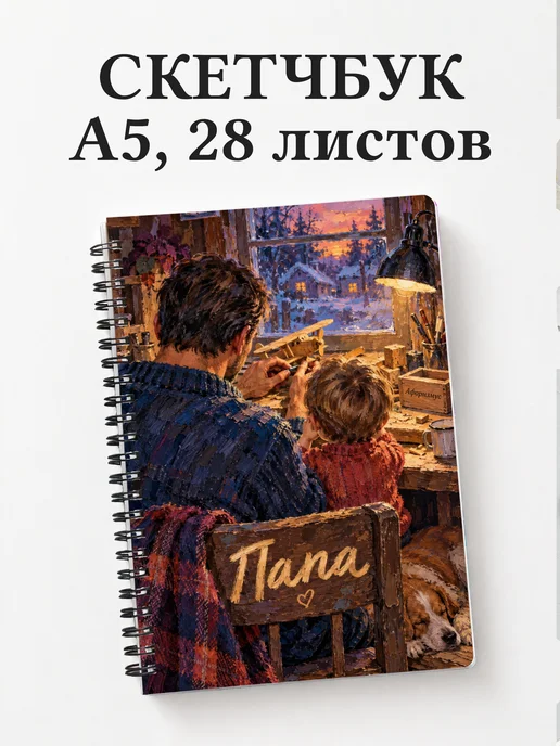 Скетчбук папы