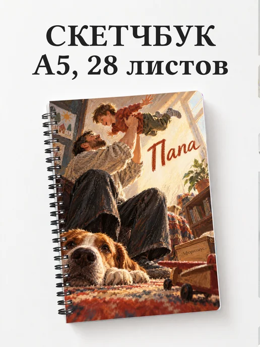Скетчбук папы
