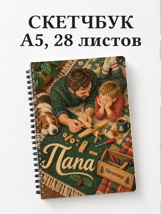 Скетчбук папы