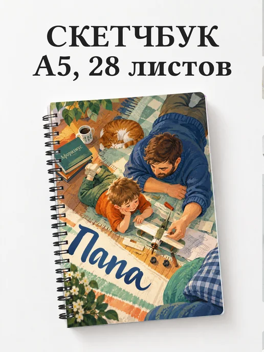 Скетчбук папы