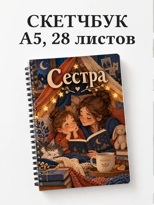 Скетчбук сестры