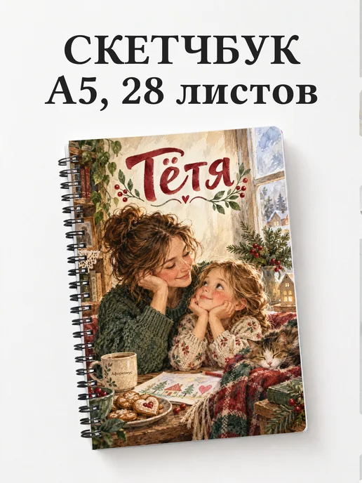 Скетчбук тёти