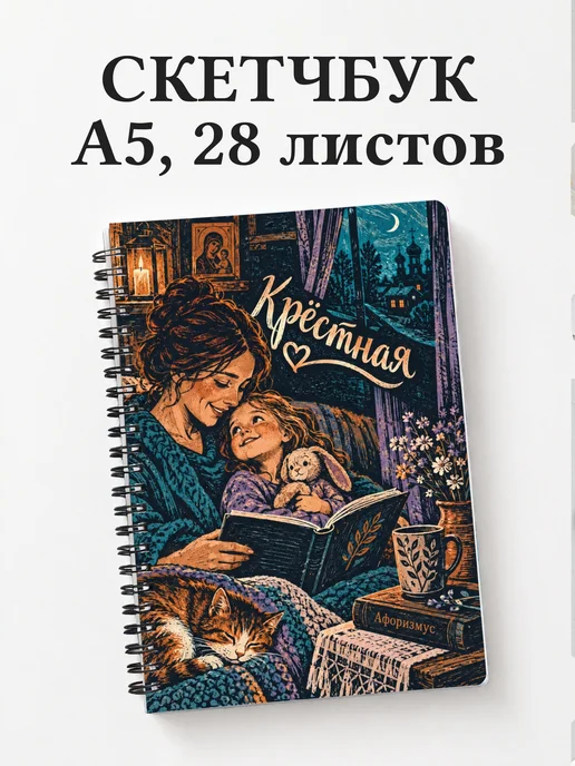Скетчбук крёстной