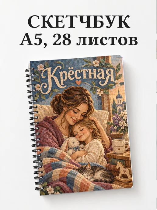 Скетчбук крёстной