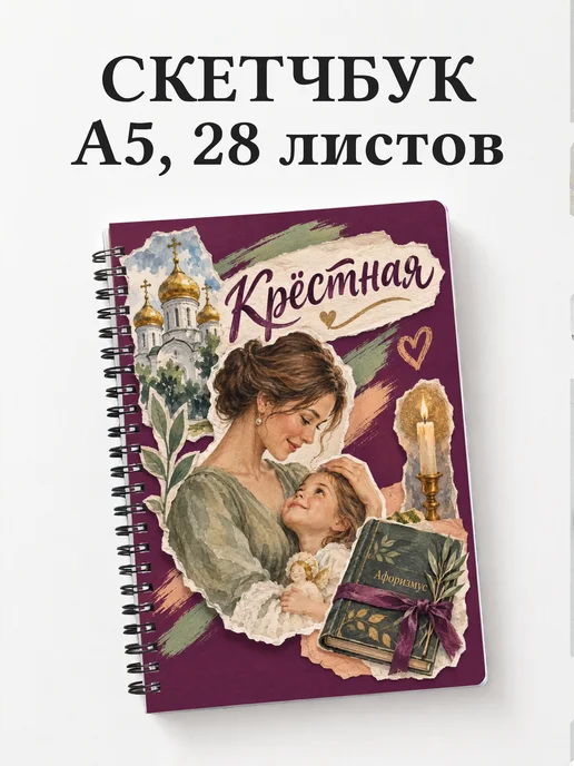 Скетчбук крёстной