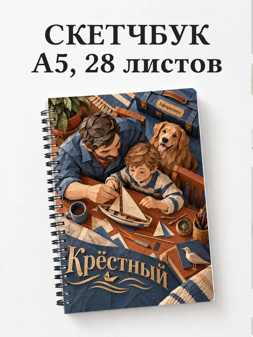 Скетчбук крёстного