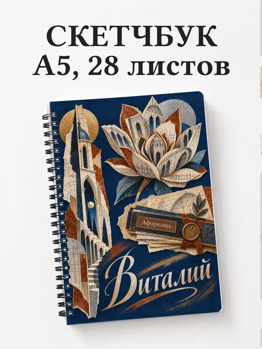 Скетчбук Виталий