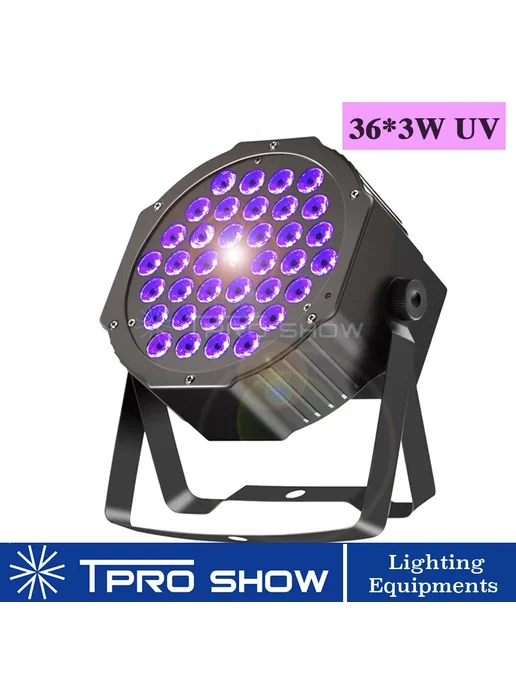 TPRO SHOW УФ дисковый светильник 36Вт фиолетовый Европейская, 36 Вт, фото 5
