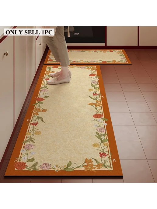 facaishu Коврик для кухни Alfombra классический ПВХ, вариант, фото 2