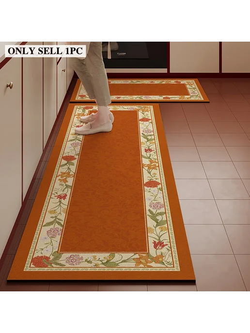 facaishu Коврик для кухни Alfombra классический ПВХ, вариант, фото 3