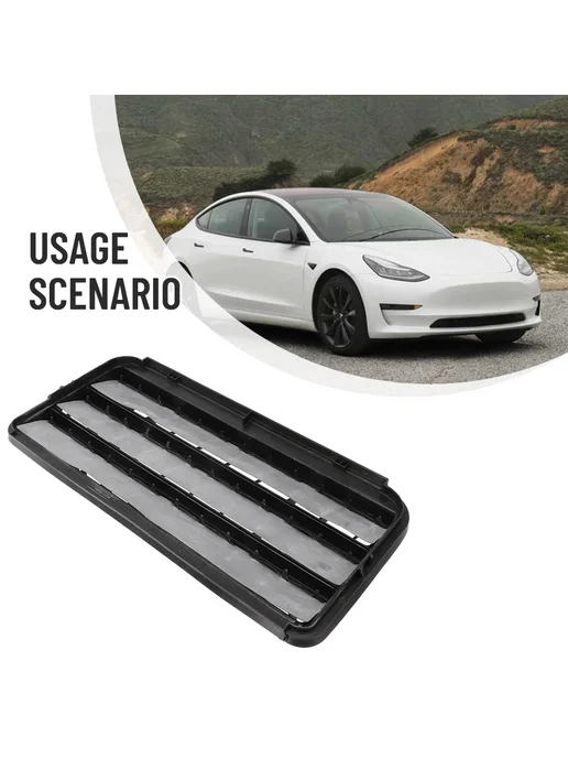 NIGHTKIST Вентиляционная решетка для Tesla Model 3 Y (2017-2023), черн, черный