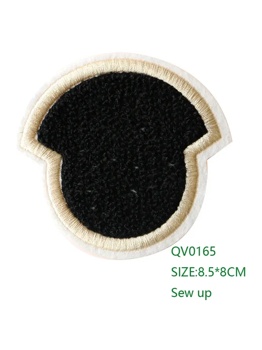 Нет бренда Вышитые заплатки для одежды QV0161, QV0165