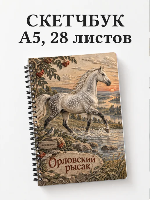 Скетчбук Орловский рысак