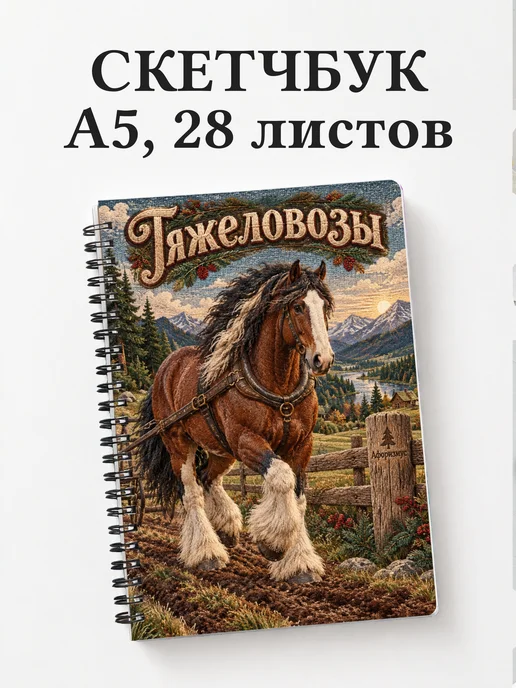 Скетчбук Тяжеловозы