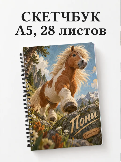 Скетчбук Пони