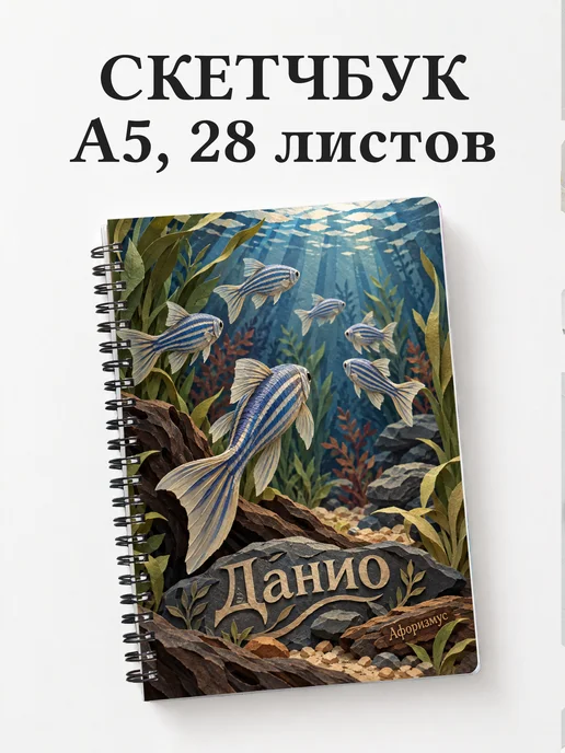 Скетчбук Данио