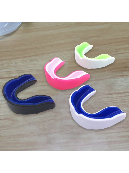 4 шт защитный mouth guard для MMA, бокса, единоборств, цветн, 4 шт, фото 2