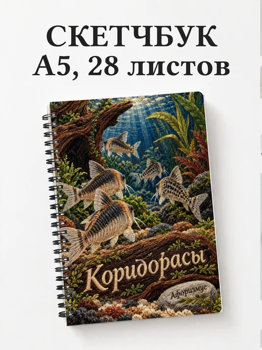 Скетчбук Коридорасы