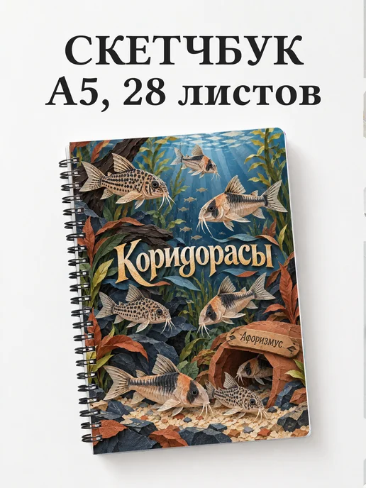 Скетчбук Коридорасы