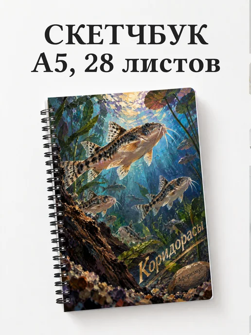 Скетчбук Коридорасы