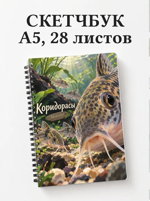Скетчбук Коридорасы