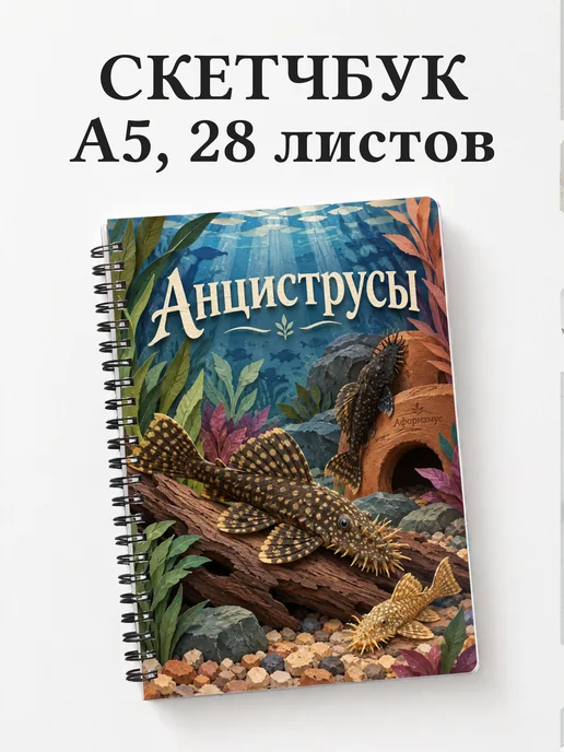Скетчбук Анциструсы