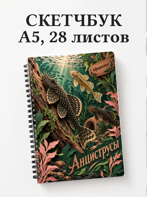 Скетчбук Анциструсы