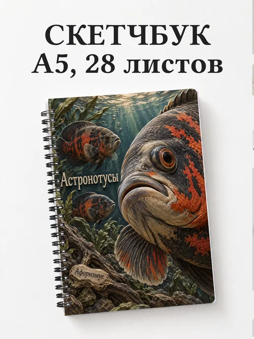 Скетчбук Астронотусы