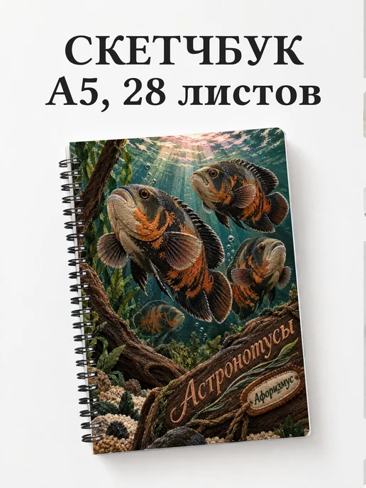 Скетчбук Астронотусы