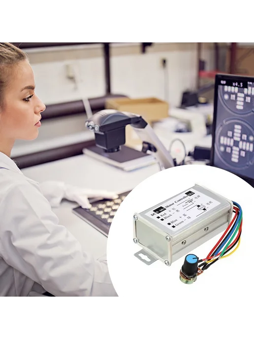 Контроллер мощности DC 9-60V 20A PWM регулировка скорости, вариант, фото 2