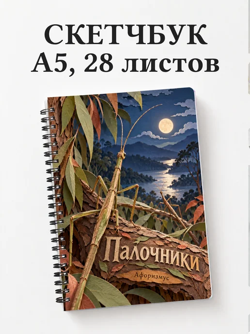 Скетчбук Палочники