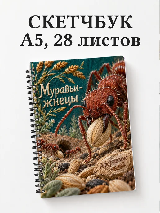 Скетчбук Муравьи-жнецы