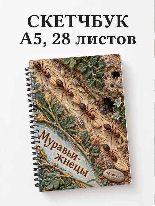 Скетчбук Муравьи-жнецы