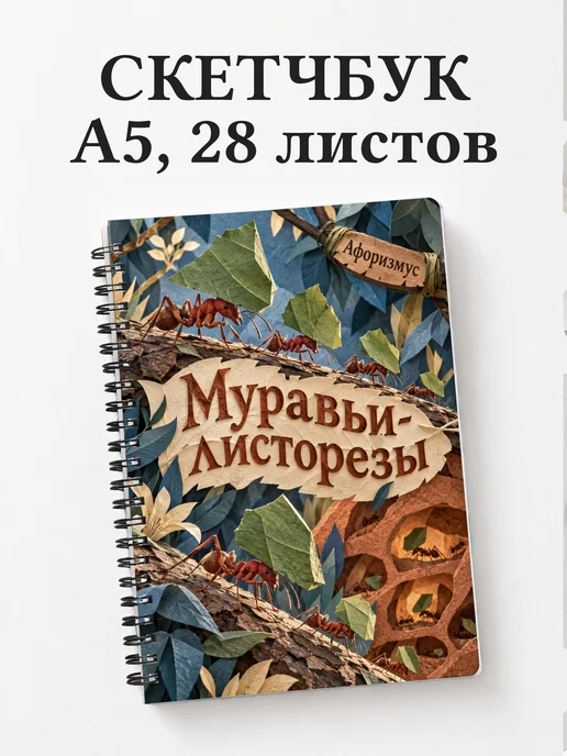 Скетчбук Муравьи-листорезы