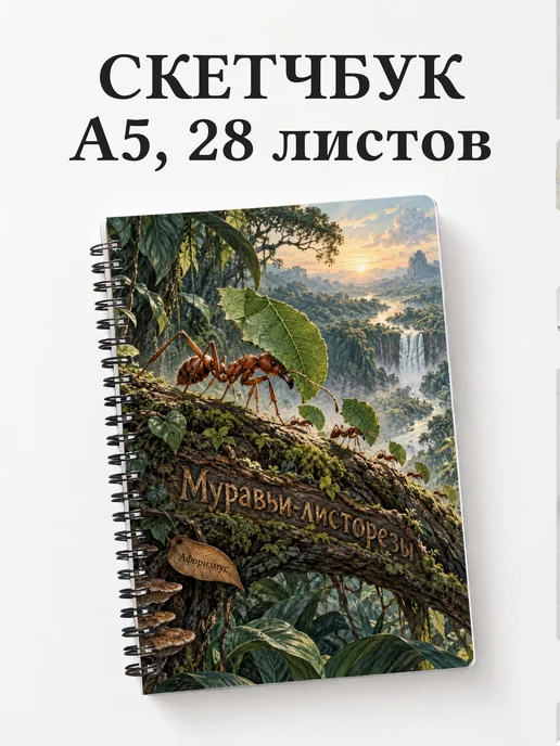 Скетчбук Муравьи-листорезы