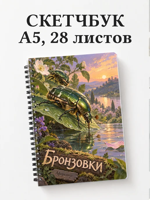 Скетчбук Бронзовки
