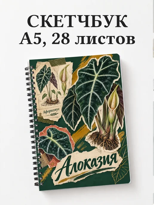 Скетчбук Алоказия