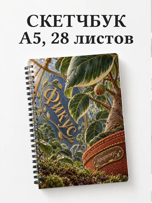 Скетчбук Фикус
