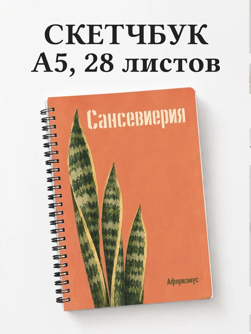 Скетчбук Сансевиерия