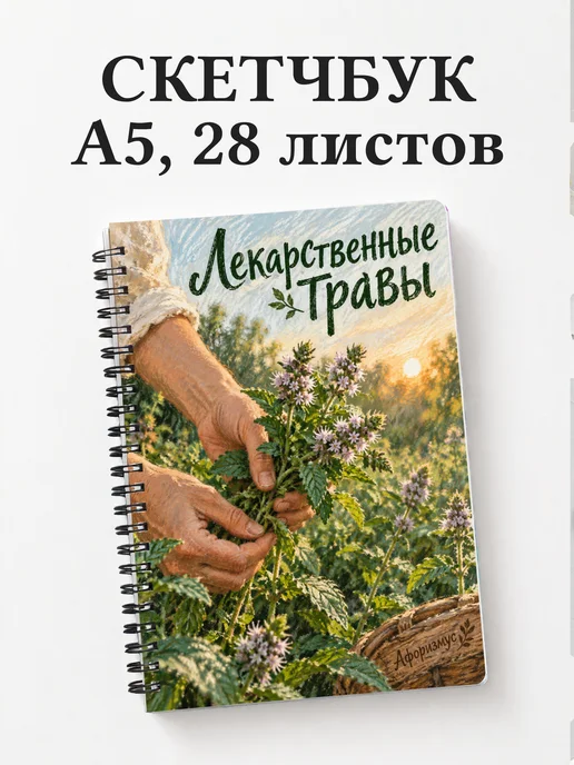 Скетчбук Лекарственные травы