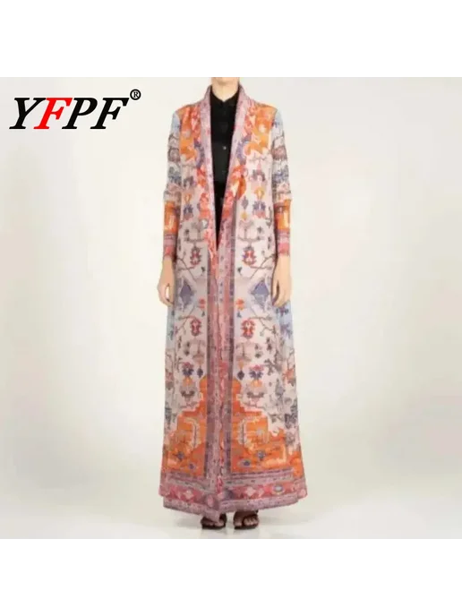 YFPF Пальто Miyake разноцветное, черный, фото 3