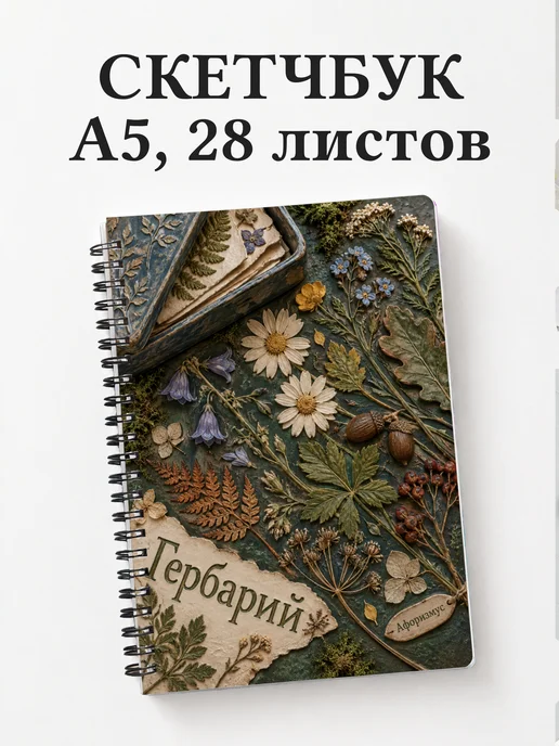 Скетчбук Гербарий