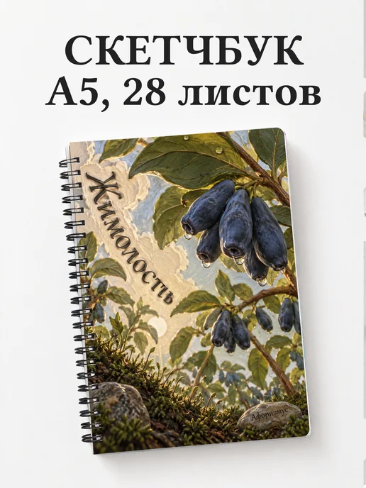 Скетчбук Жимолость